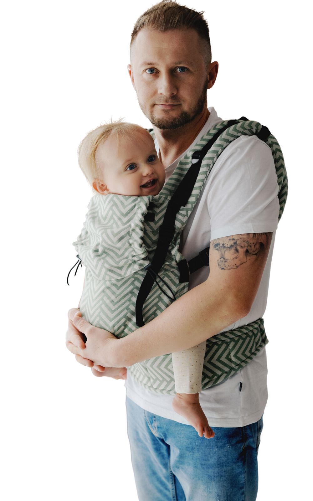 Natural_Miles_green_beige_natural_light_Ergonomic_Carrier_Little_Frog_Prime