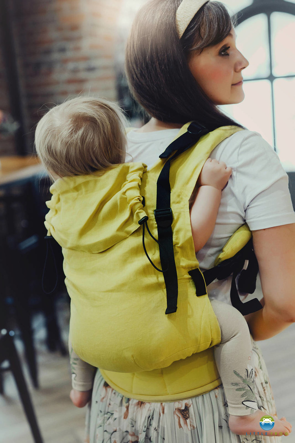 Baby Carrier Prime Pure Linen Amalfi Lemon