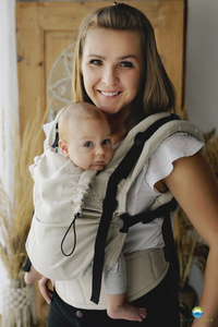 Baby Carrier Prime Linen Ecru 