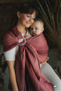 Ring sling Lovely Passion - size M (2m)