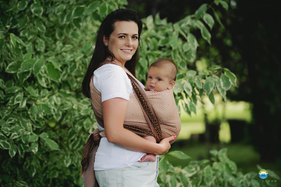 Baby Sling Tencel Foxy Cube size 5