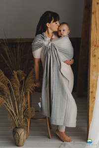 Ring sling Lovely Sandstorm - size S (1,7m)