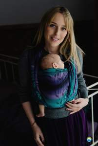 Baby Sling Dark Meadow size 4