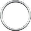 Alluminium sling rings S - SILVER