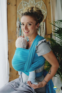 Baby Sling Aquamarine size 4