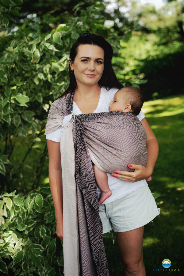 Ring sling Tencel Charmy Cube - size S (2 m) /2nd class