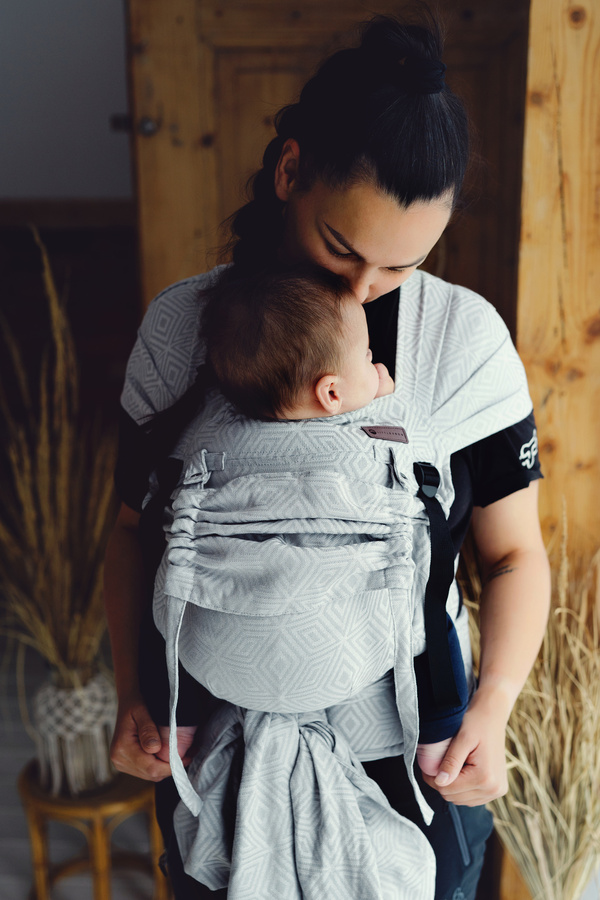 Baby Carrier Cross Hybrid Grey Cube