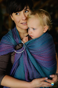 Ring Sling Tragetuch Lovely Nightfall - Größe L (2,3 m)