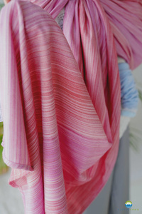 Fular tejido Bamboo Ruby - talla 6
