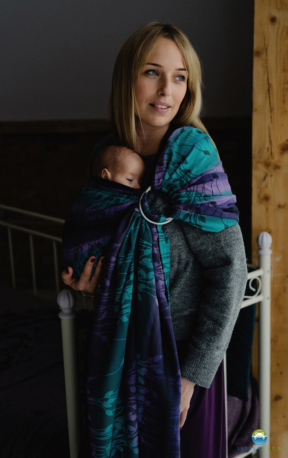 Ring Sling Dark Meadow - taille M (2m)