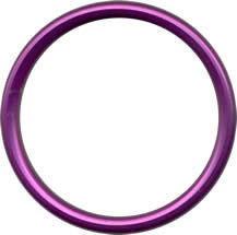 Aluminium Ringe für Tragetücher M - VIOLET