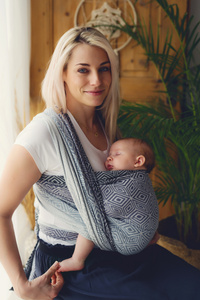 Baby Sling TENCEL™ Rocky Cube size 6