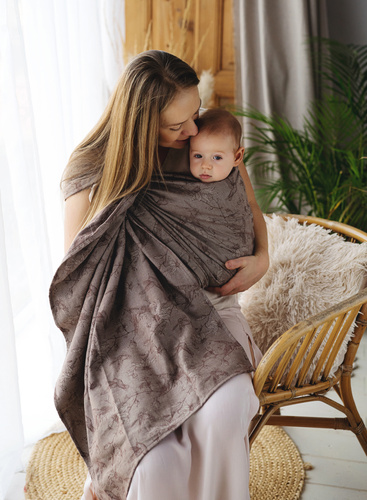 Bandolera de anillas Linen Joy of life - talla S (1,7m)