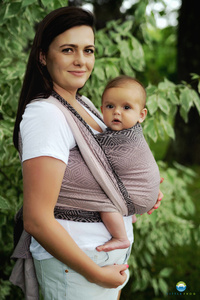 Fular tejido TENCEL™ Charmy Cube - talla 4 /2ª clase