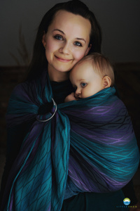 Ring sling Flames of Love - size S (1,7m)