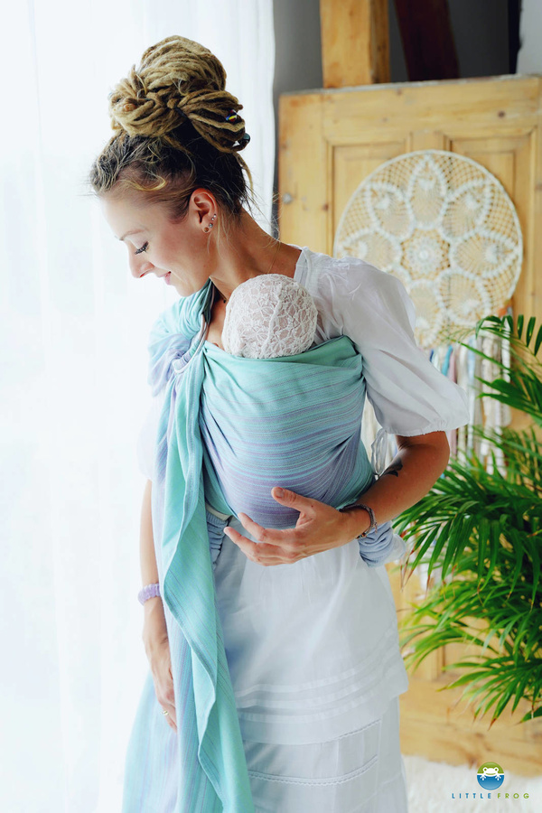 Ring sling Bamboo Larimar - size M (2m)