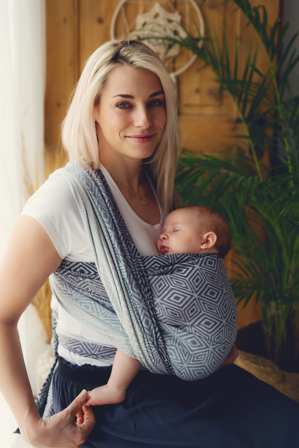 Baby Sling TENCEL™ Rocky Cube size 4