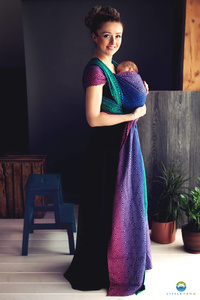 Baby Sling Dark Aurora Cube size 7