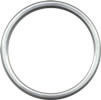 Alluminium sling rings S - SILVER