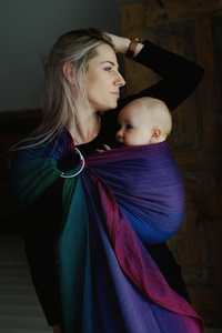 Ring Sling Tragetuch Zircon - Größe M (2m)