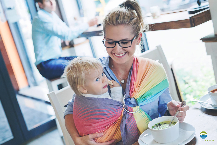 Ring sling Sandy Ammolite - size M (2m)