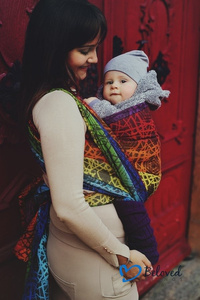 Beloved Baby Sling Prismatic Abyss size 5