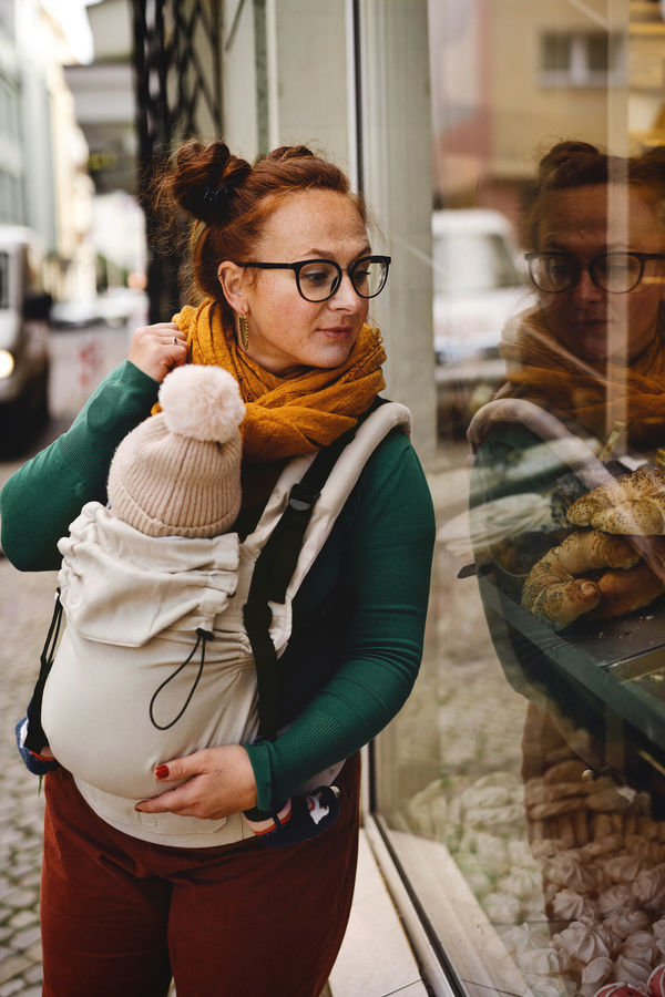 Mochila Portabebés Prime Beige Moonstone/2ª clase