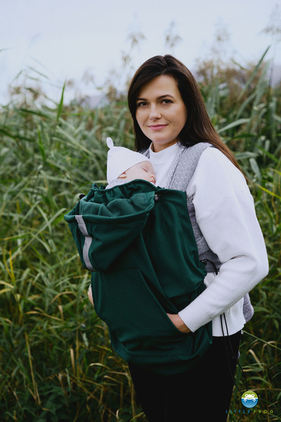 Cobertor para portabebé (softshell) - Green /2ª clase