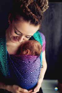 Baby Sling Dark Aurora Cube size 6