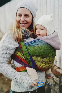 Beloved Baby Sling Prismatic Dahlias size 4