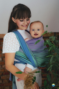 Baby Sling Bamboo Sodalite size 4