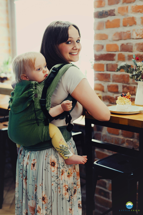 Baby Carrier Prime Pure Linen Amazon Rainforest