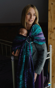 Ring sling Dark Meadow - size M (2m)