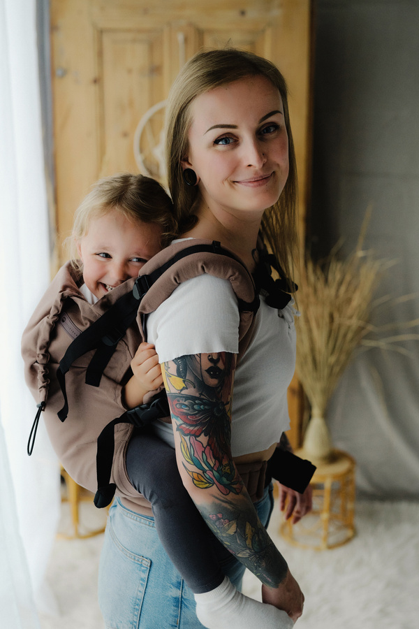 Mochila Portabebés Preschooler - Linen Mocha