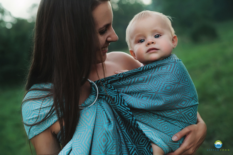 Ring sling Stormy Cube - size L (2,3m)