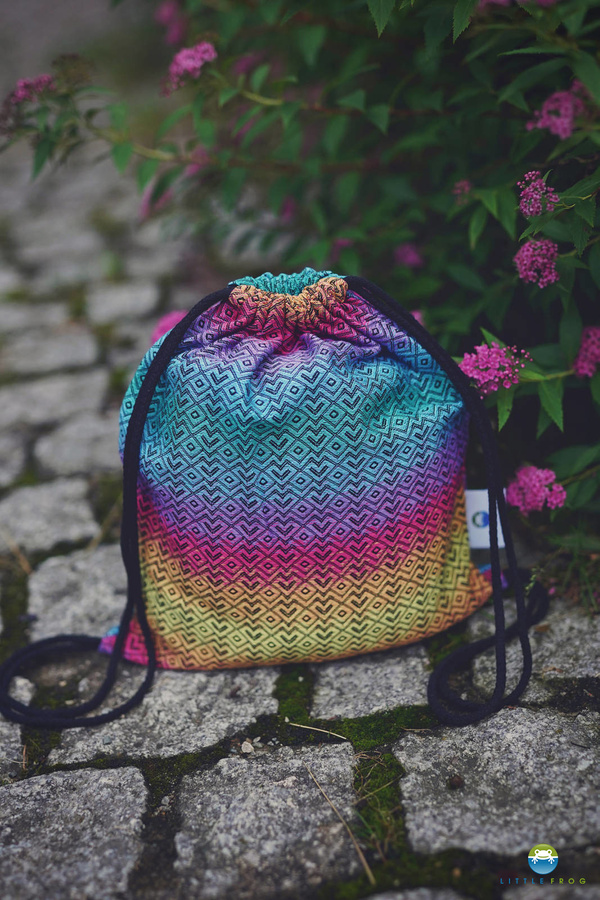 Drawstring Bag for wrap/sling - In Love