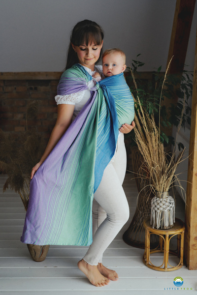 Bandolera de anillas Bamboo Sodalite - talla M (2m)