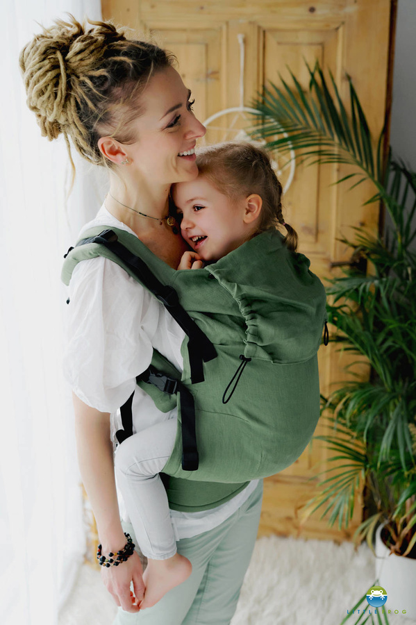 Baby Carrier Preschooler - Linen Amazon Rainforest