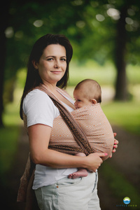 Baby Sling Tencel Foxy Cube size 4