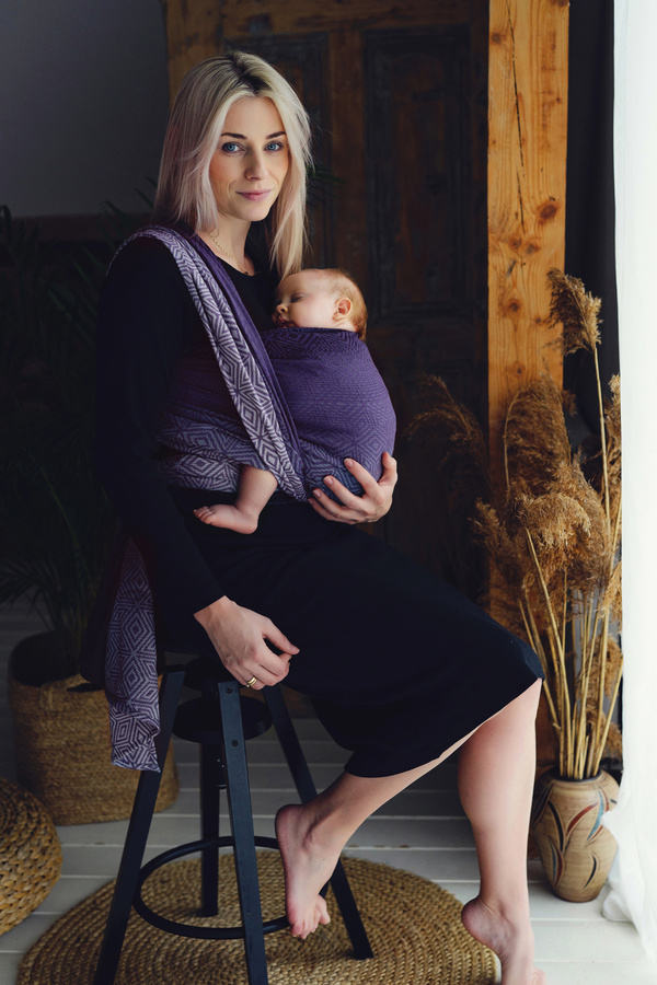 Baby Sling Tencel Iris Cube size 4