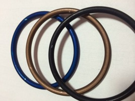 Alluminium sling rings L- BLUE