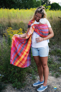 Ring sling Rhodonite - size S (1,7 m)