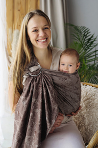 Bandolera de anillas Linen Joy of life - talla S (1,7m)