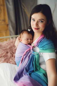 Ring sling Bamboo Zircon - Größe S (1,7 m)