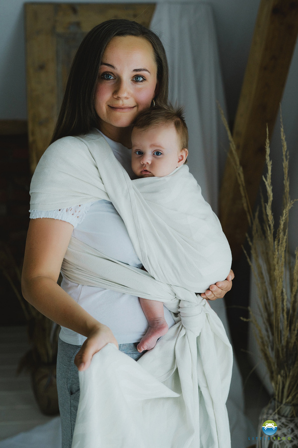 Baby Sling Ivory Waves size 6