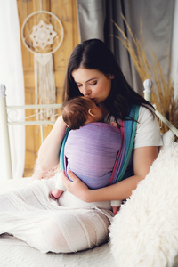 Baby Sling Bamboo Zircon - size 4