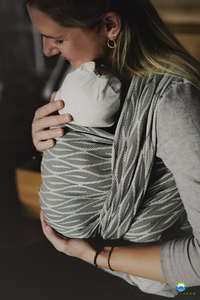 Little Frog Baby Sling - Ash Flames size 5