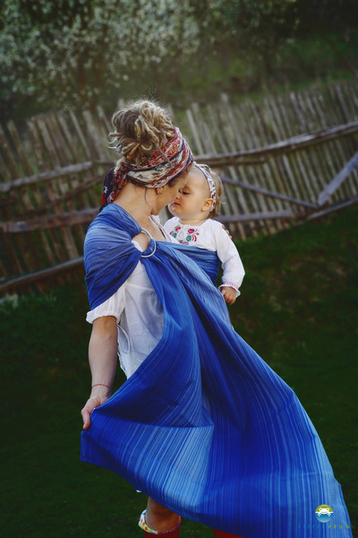 Bandolera de anillas Sapphire - talla S (1,7m)