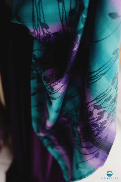 Fular tejido Dark Meadow - talla 3