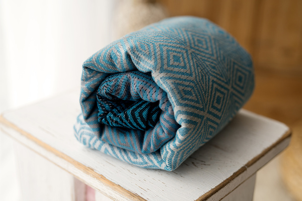 Fular tejido TENCEL™ Atmosphere Cube talla 6/2ª clase